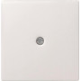 Gira 027427 System 55 Snoeruitlaatafdekking, Wit