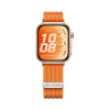Tech-Protect nylon horlogeband voor Huawei Watch Fit 3 / 4 / 4 Pro / 5 / 5 Pro, oranje