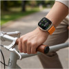 Tech-Protect nylon horlogeband voor Huawei Watch Fit 3 / 4 / 4 Pro / 5 / 5 Pro, oranje
