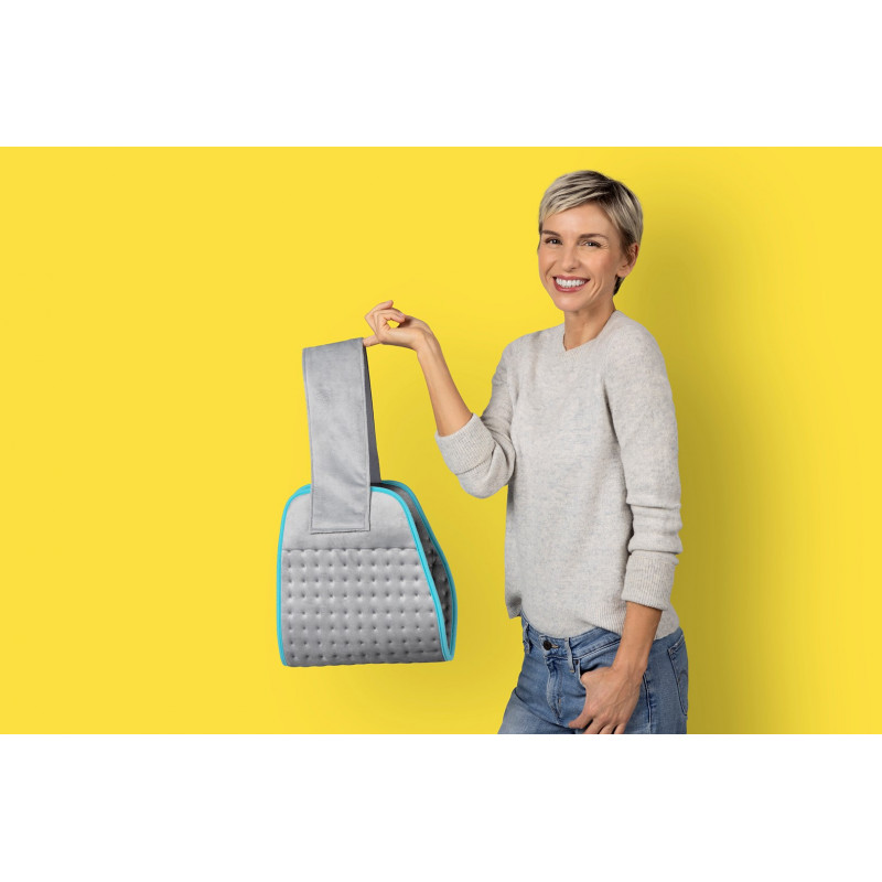 Ecomed by Medisana HP-53E Verwarmingsgordel voor Rug en Buik, Grijs