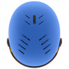 UVEX Rocket jr. Visor kinder skibrilhelm, blauw mat