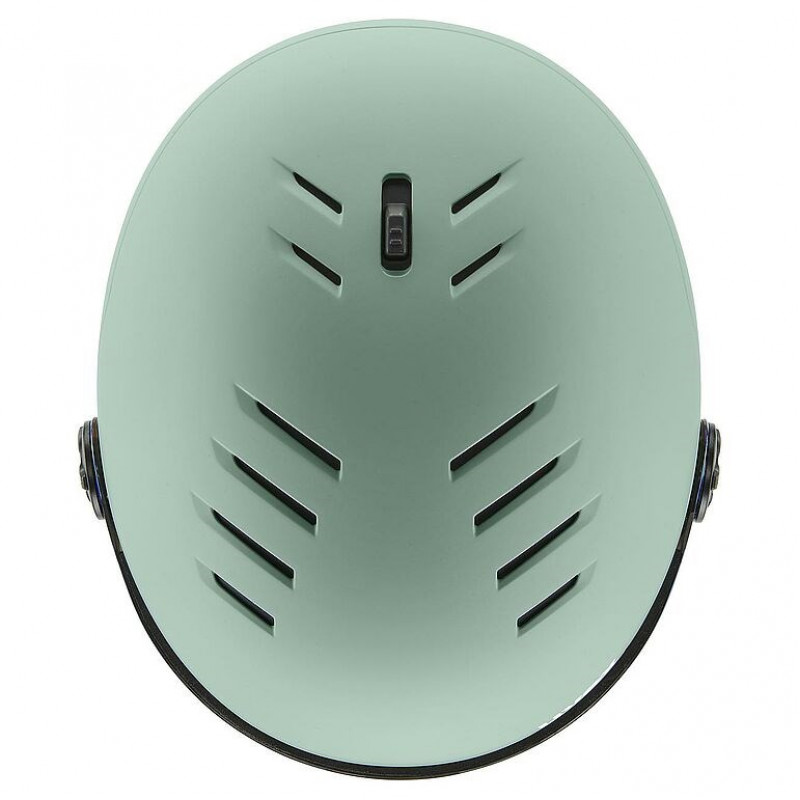 UVEX Wanted Visor skibrilhelm, 58-61 cm (L), groen