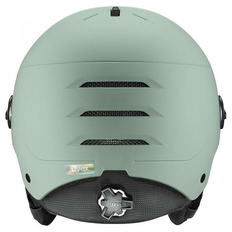 UVEX Wanted Visor skibrilhelm, 58-61 cm (L), groen