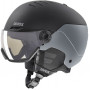 UVEX Wanted Visor pro V skibrilhelm, zwart mat