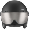 UVEX Wanted Visor pro V skibrilhelm, zwart mat