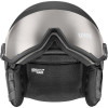 UVEX Wanted Visor pro V skibrilhelm, zwart mat