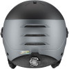 UVEX Wanted Visor pro V skibrilhelm, zwart mat