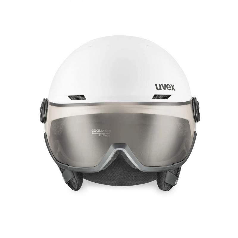 UVEX Wanted Visor pro V skibrilhelm, wit mat