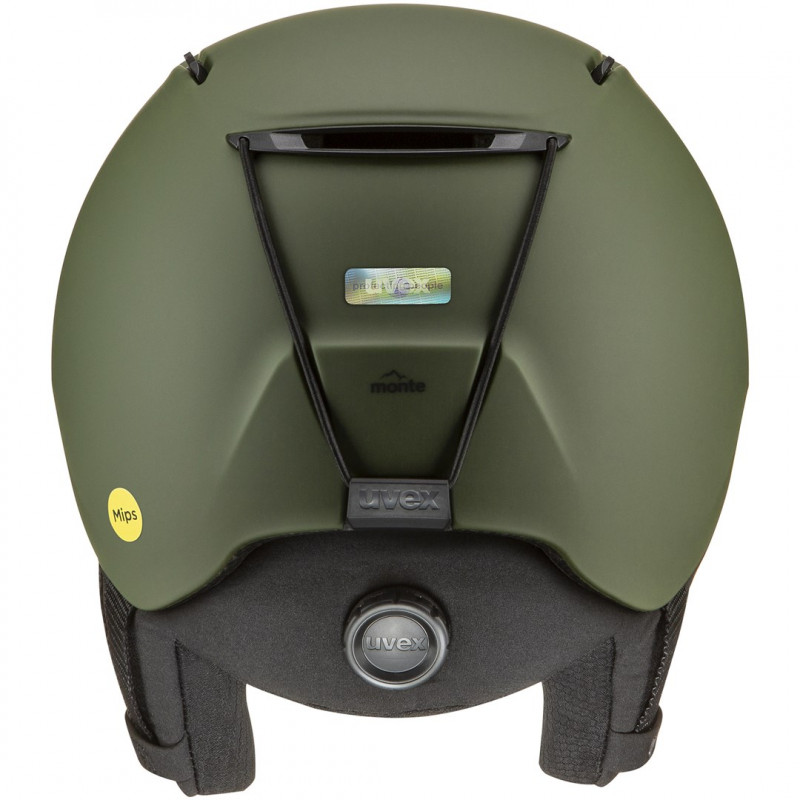 UVEX Monte LT MIPS skibrilhelm, 51-55 cm, groen