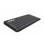 Logitech Pebble Keys 2 K380s Bluetooth-toetsenbord (920-011803), grafiet, Franse indeling