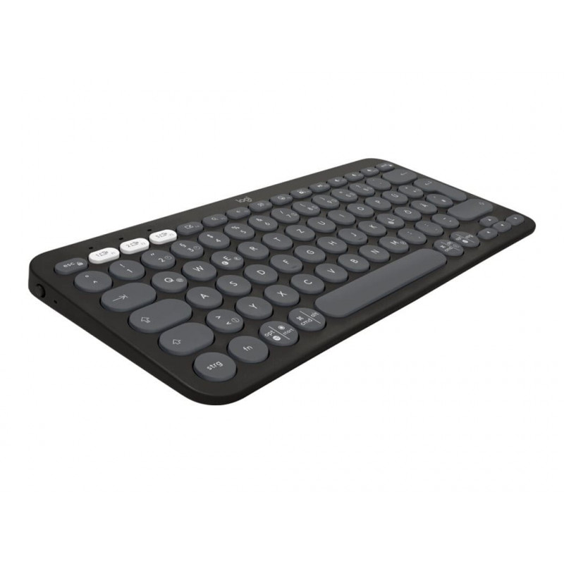 Logitech Pebble Keys 2 K380s Bluetooth-toetsenbord (920-011803), grafiet, Franse indeling