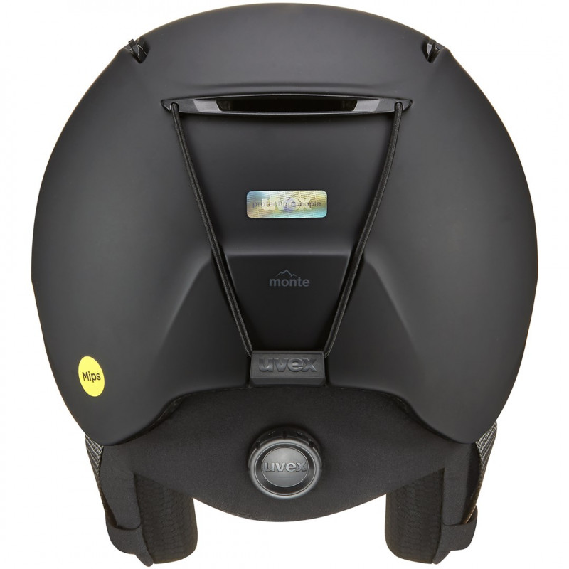 UVEX Monte LT MIPS skihelm 56-59 cm, zwart mat