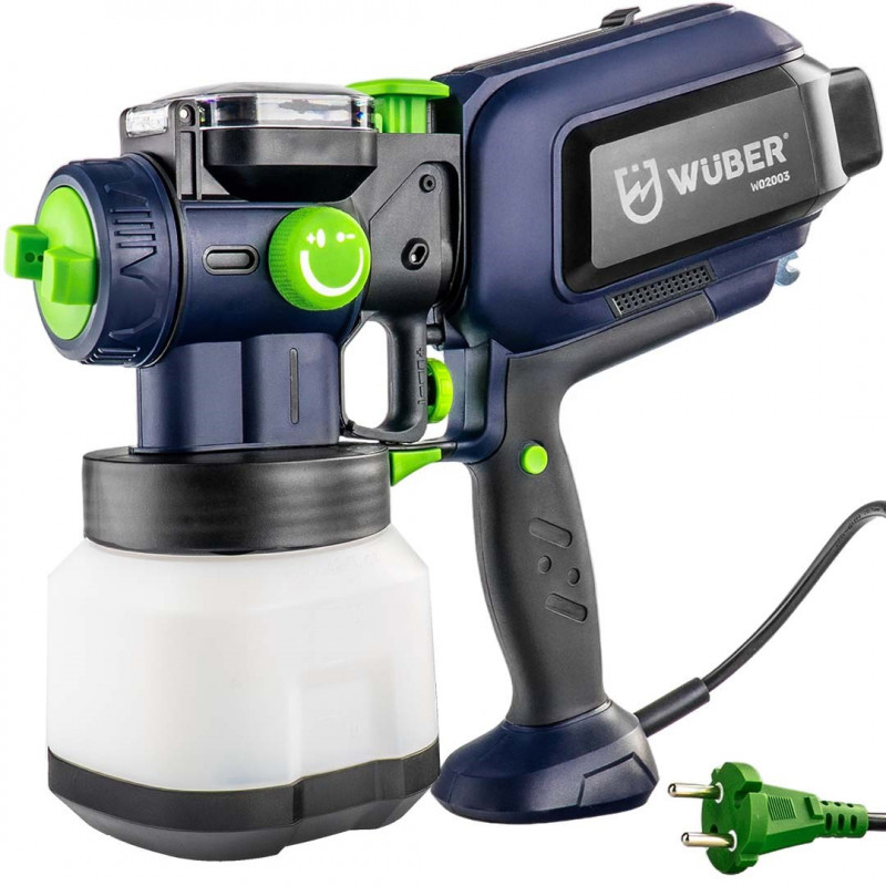 Wuber W02003 verfspuitpistool, 550 W