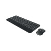 Logitech MK545 Advanced draadloze toetsenbord- en muiscombinatie (920-008982), Franse layout, zwart