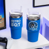 Paladone PP15504AB Astro Bot reisbeker, 600 ml, blauw