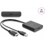 Delock 64383 adapter HDMI male naar USB Type-C female (DP Alt Mode), 8K HDR