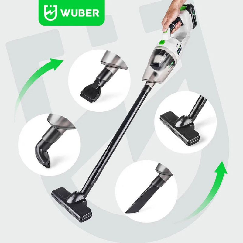 Wuber W04666 draadloze stofzuiger, 20 V