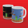 Paladone PP2927NN Super Mario Bros. warmteveranderende mok, veelkleurig
