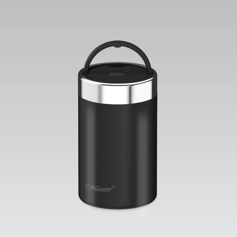 Maestro MR-1649-50-BLACK voedselthermos, 500 ml, zwart