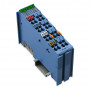 WAGO 750-485 analoge ingangsterminal, 2-kanaals, blauw, 0,08-2,5 mm²