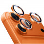 ESR Armorite camerabeschermer voor Apple iPhone 14 Pro / Max / 15 Pro / Max / 16 Pro / Max / 17 Pro / Max, oranje