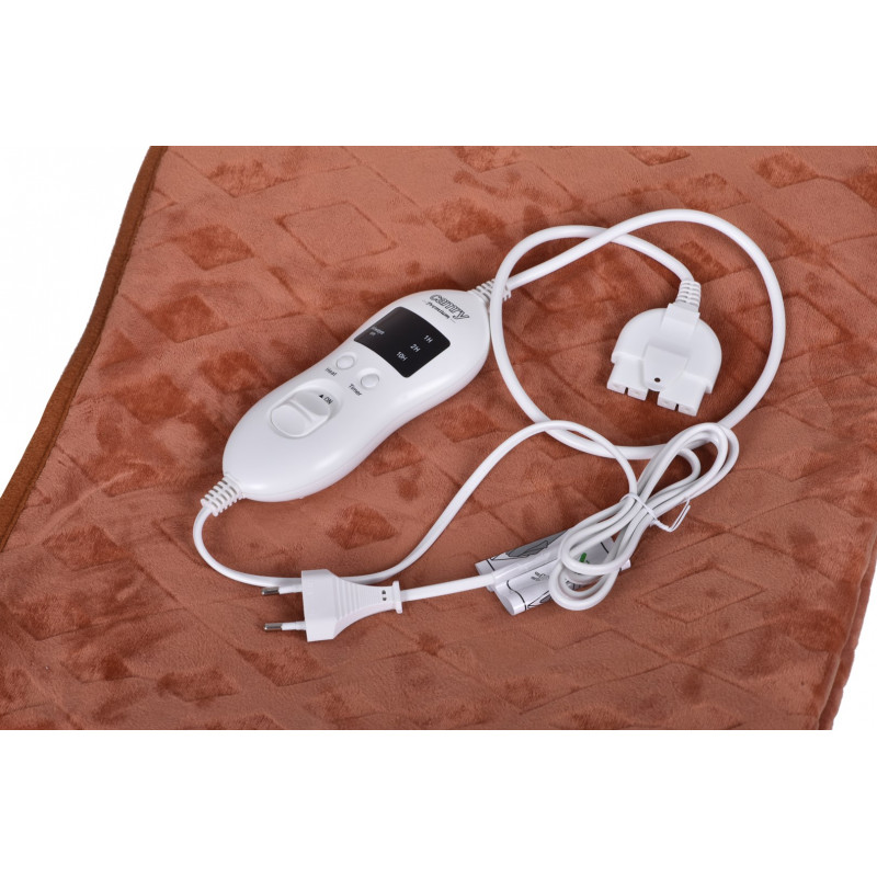 Camry CR 7435 Elektrische deken met timer, 8 warmtestanden, 1 persoon, 60 W