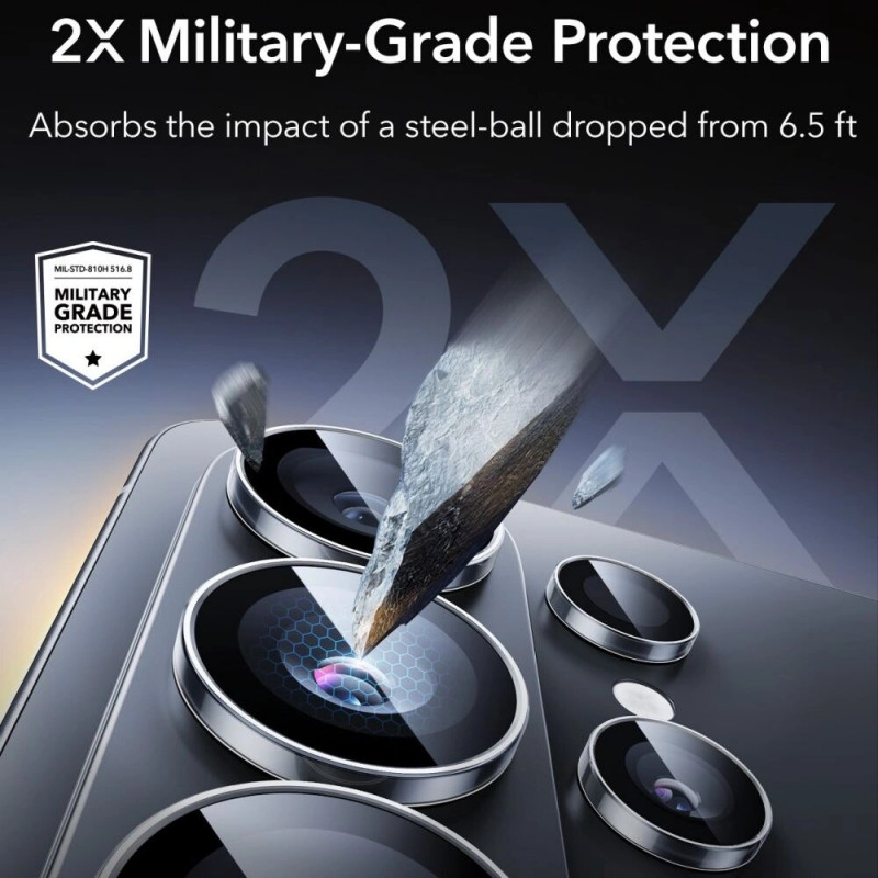 ESR Armorite camerabeschermer voor Samsung Galaxy S26 Ultra, transparant