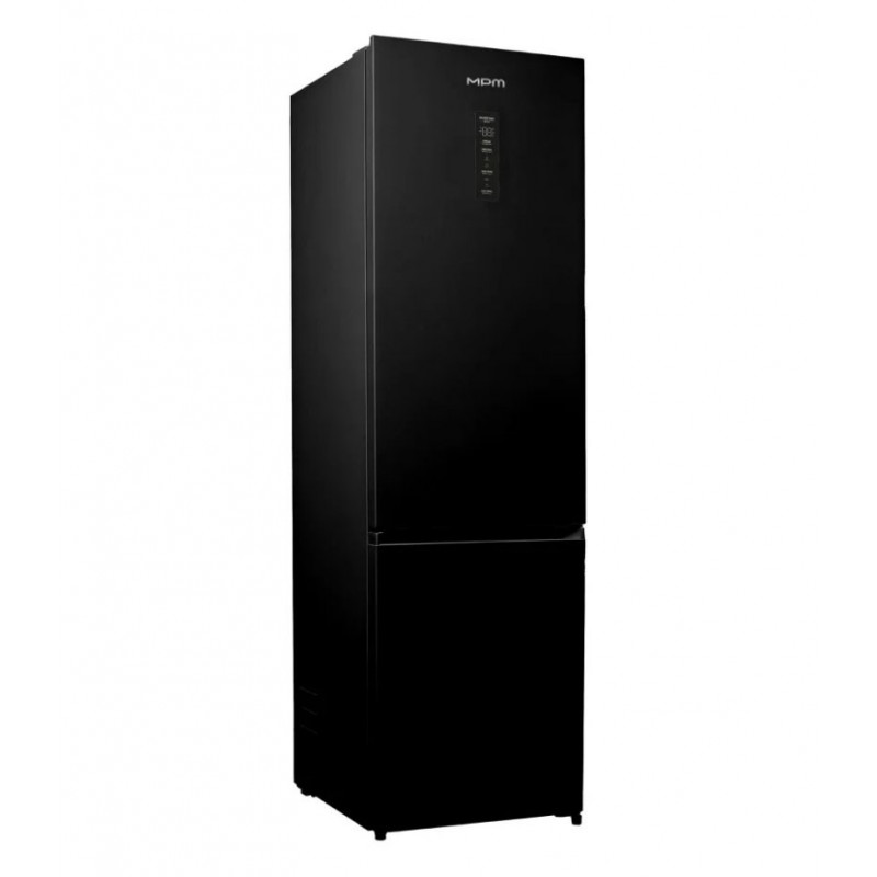 MPM-308-FF-69/D koel-vriescombinatie, 308 L, No Frost, zwart