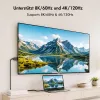 LogiLink CUA0121 USB 3.2 Gen2 Type-C-kabel, C/M naar DP/M, bi-di, 8K/60 Hz, metaal, zwart, 3 m