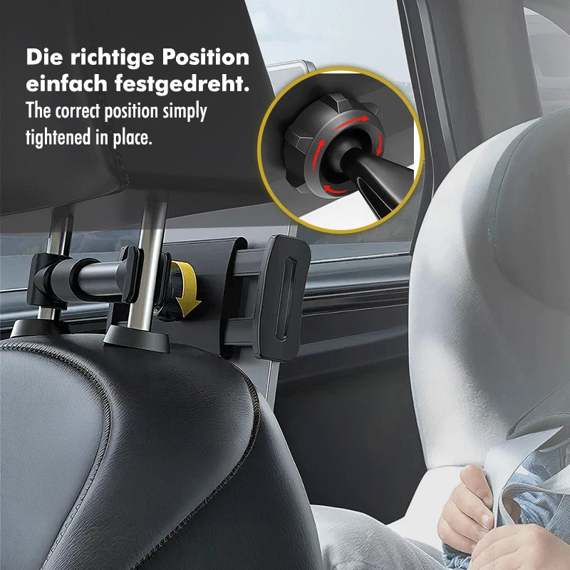 LogiLink AA0200 autohouder voor achterbank voor smartphone en tablet, 4.7-15