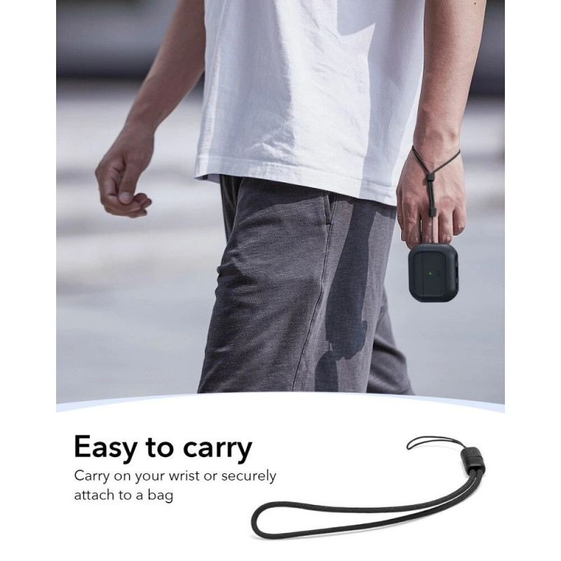 ESR Orbit HaloLock MagSafe-hoesje voor Apple AirPods Pro 3, zwart
