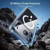 ESR Classic Hybrid MagSafe-hoesje met gehard glas voor Apple iPhone 17 Pro Max, transparant