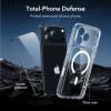 ESR Classic Hybrid MagSafe-hoesje met gehard glas voor Apple iPhone 17 Pro Max, transparant