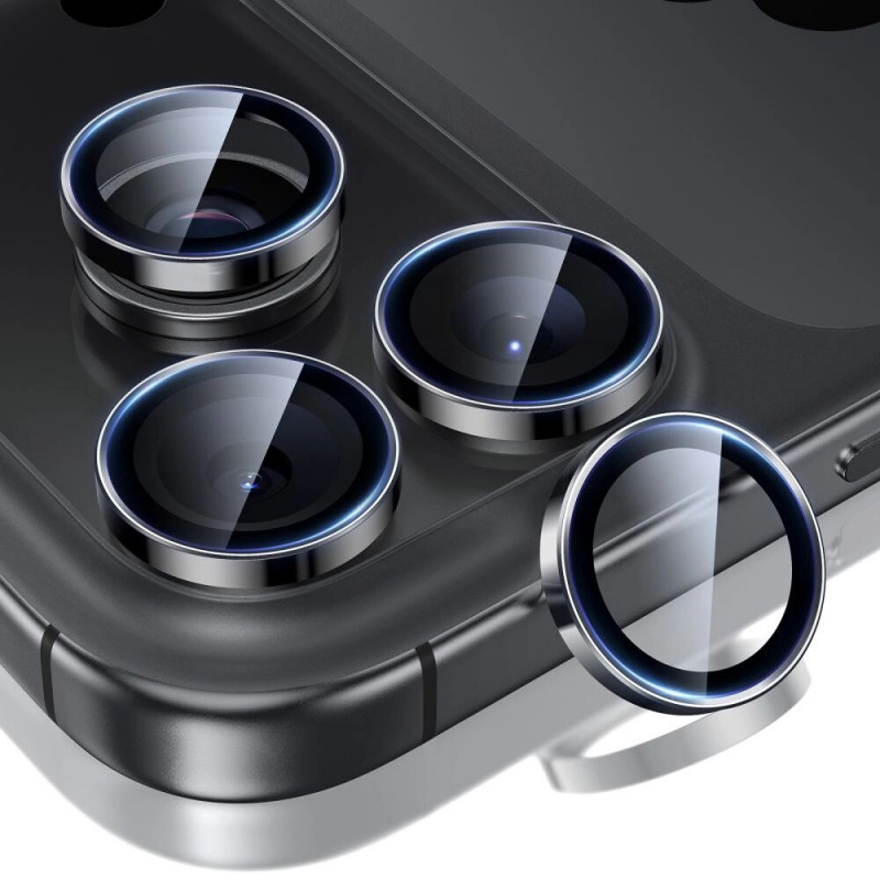 ESR Armorite camerabeschermer voor Apple iPhone 14 Pro / 14 Pro Max / 15 Pro / 15 Pro Max / 16 Pro / 16 Pro Max / 17 Pro / 17 Pro Max, zwart (ESR931)