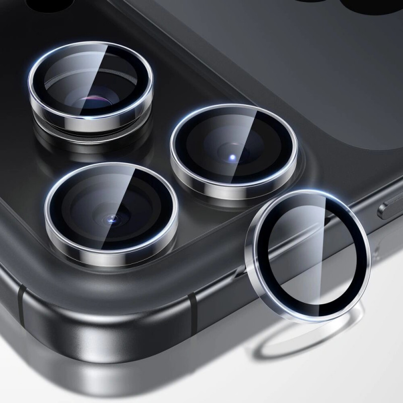 ESR Armorite camerabeschermer voor Apple iPhone 14 Pro / 14 Pro Max / 15 Pro / 15 Pro Max / 16 Pro / 16 Pro Max / 17 Pro / 17 Pro Max, transparant (ESR932)