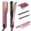 Shark HT401EUPK SilkiPro Straight stijltang/haardroger, 1000 W, 2,4 m, roze