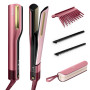 Shark HT401EUPK SilkiPro Straight stijltang/haardroger, 1000 W, 2,4 m, roze