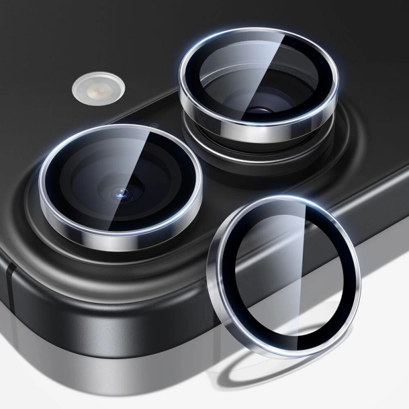 ESR Armorite camerabescherming voor Apple iPhone 16 / 16 Plus / 17, transparant (ESR930)