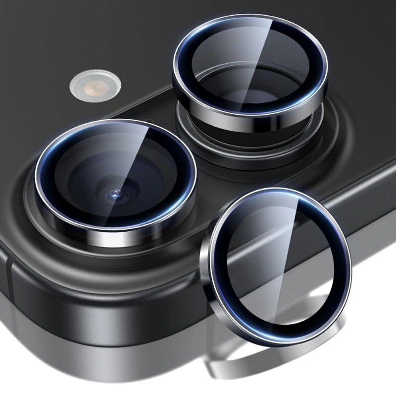 ESR Armorite camerabeschermer voor Apple iPhone 16 / 16 Plus / 17, zwart