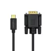 Logilink UA0476 USB 3.2 Gen1 Type-C-kabel, C/M naar VGA/M, 1080p/60 Hz, zwart, 3 m