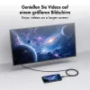 Logilink UA0476 USB 3.2 Gen1 Type-C-kabel, C/M naar VGA/M, 1080p/60 Hz, zwart, 3 m