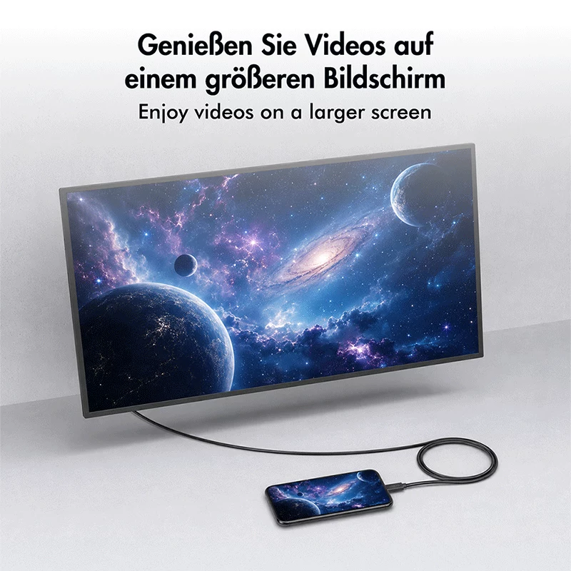 Logilink UA0476 USB 3.2 Gen1 Type-C-kabel, C/M naar VGA/M, 1080p/60 Hz, zwart, 3 m
