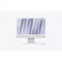 Apple iMac 24-inch Z1EH, M4 10-core CPU, 10-core GPU, 24 GB RAM, 256 GB SSD, macOS, zilver, Duits toetsenbord