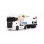 Amewi Mini-Scania 730 S met box trailer 1:64 RTR, wit (22784)
