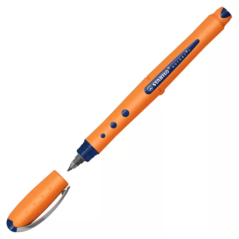 STABILO worker+ Rollerball Pen 2018/41, medium 0.5 mm, blauw
