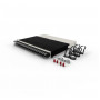 Patchbox .one 8RU UTP-patchpaneel, zwart (PONEX8UTPBK)