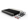 Patchbox .one 8RU UTP-patchpaneel, zwart (PONEX8UTPBK)