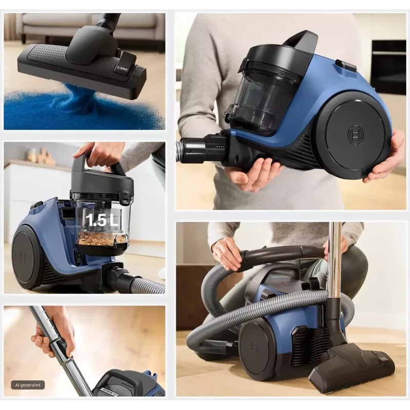 Bosch Serie 2 BGC05LBU2 stofzuiger zonder stofzak