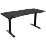 Nitro Concepts gamingbureau D16E NC-GP-DK-008, Carbon Black, 1600x800, elektrisch in hoogte verstelbaar