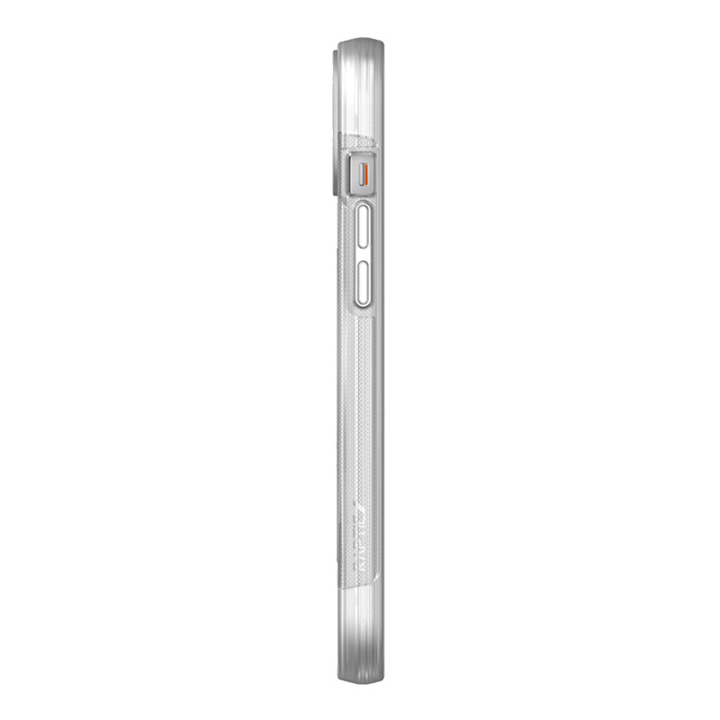 X-Doria Raptic Clutch MagSafe-hoesje voor Apple iPhone 14 Plus / 15 Plus, transparant
